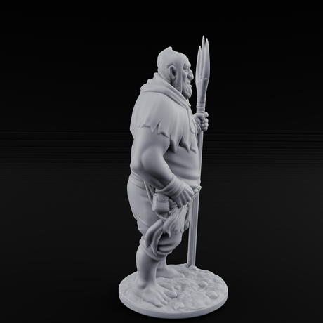 Country Bumkin Human Peasant A Miniature for Dungeons and Dragons, Pathfinder or other TTRPGs