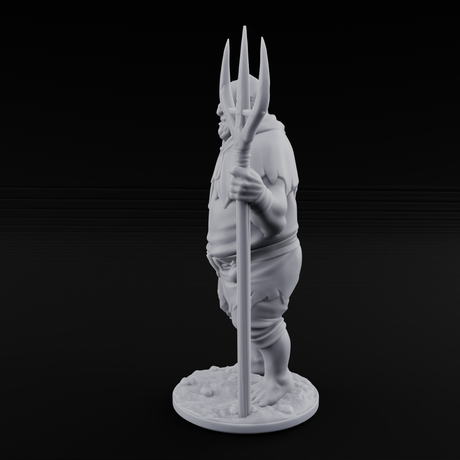 Country Bumkin Human Peasant A Miniature for Dungeons and Dragons, Pathfinder or other TTRPGs