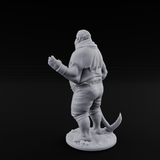Country Bumkin Human Peasant C Miniature for Dungeons and Dragons, Pathfinder or other TTRPGs