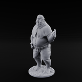 Country Bumkin Human Peasant C Miniature for Dungeons and Dragons, Pathfinder or other TTRPGs