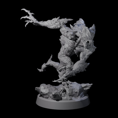 Cracked Destrachan Horror C Miniature for Dungeons and Dragons, Pathfinder or other TTRPGs