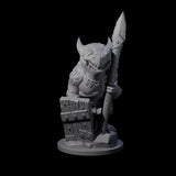 Cranky Kobold Warrior A Miniature for Dungeons and Dragons, Pathfinder or other TTRPGs