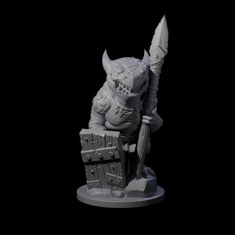 Cranky Kobold Warrior A Miniature for Dungeons and Dragons, Pathfinder or other TTRPGs