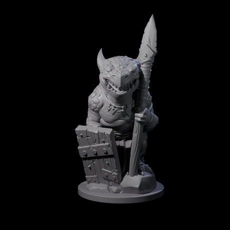 Cranky Kobold Warriors Miniature for Dungeons and Dragons, Pathfinder or other TTRPGs