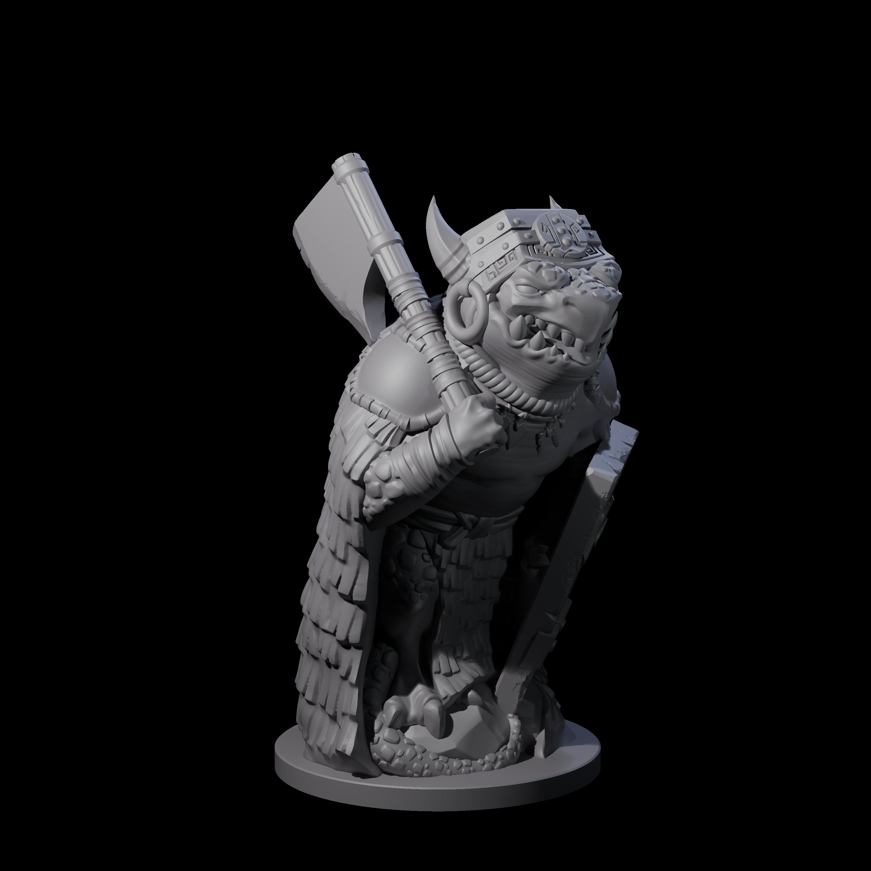 Cranky Kobold Warriors Miniature for Dungeons and Dragons, Pathfinder or other TTRPGs