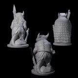 Cranky Kobold Warriors Miniature for Dungeons and Dragons, Pathfinder or other TTRPGs