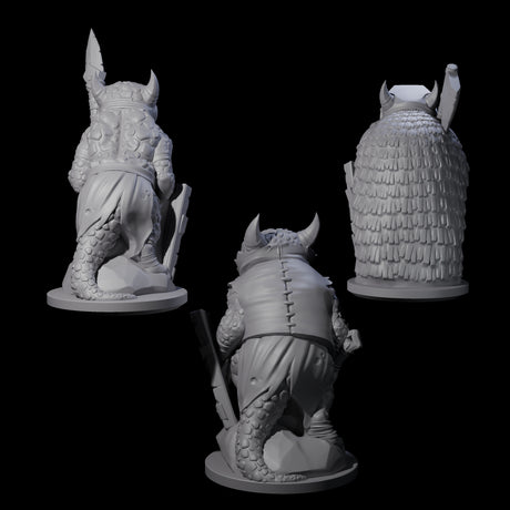 Cranky Kobold Warriors Miniature for Dungeons and Dragons, Pathfinder or other TTRPGs