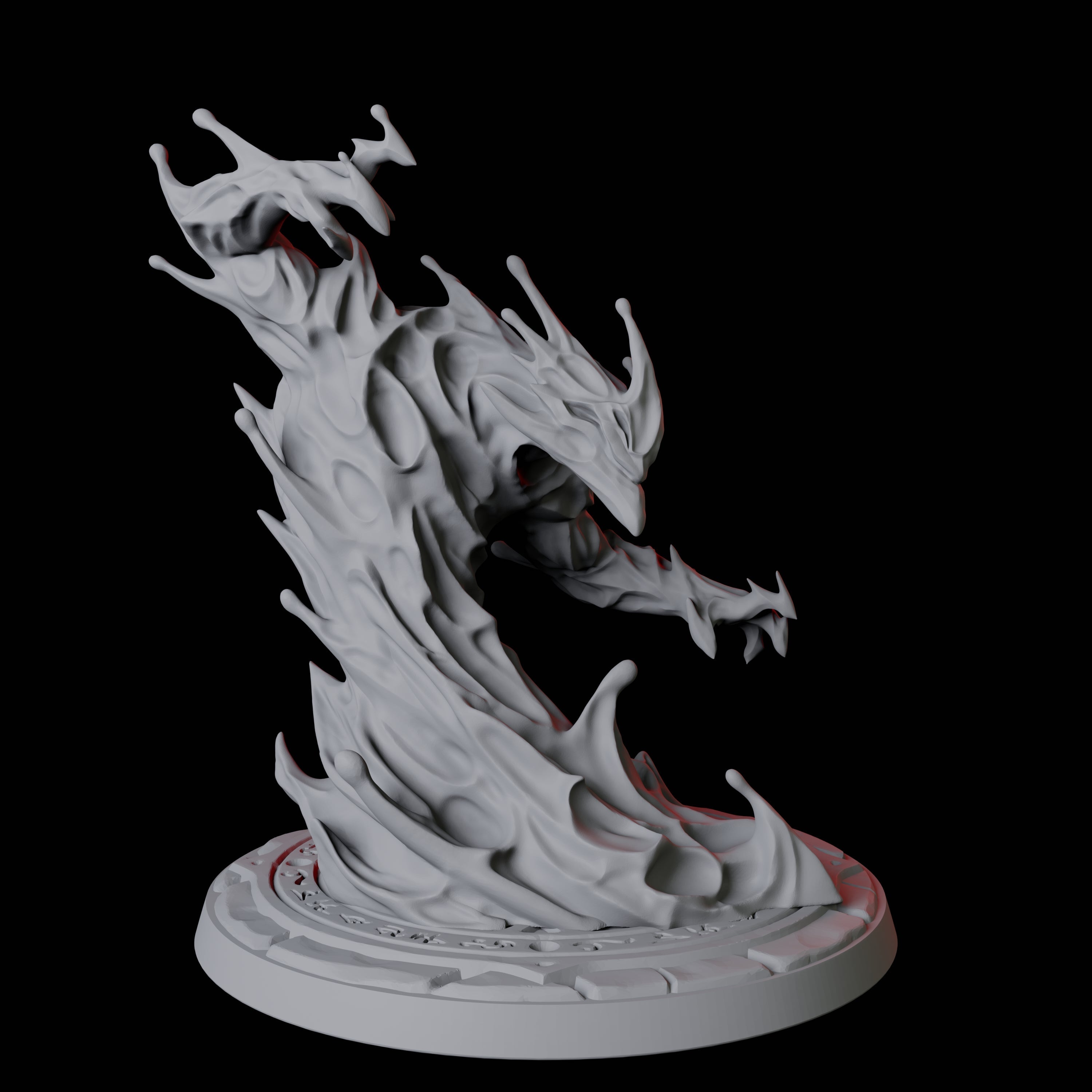 Crashing Water Elemental Miniature for Dungeons and Dragons, Pathfinder or other TTRPGs