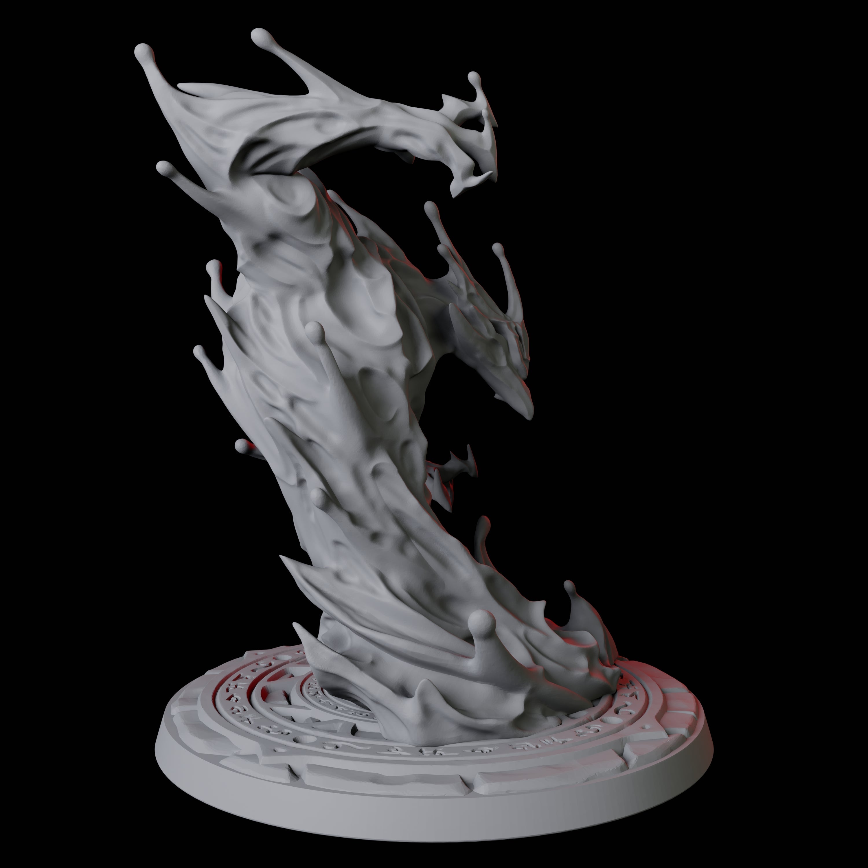 Crashing Water Elemental Miniature for Dungeons and Dragons, Pathfinder or other TTRPGs