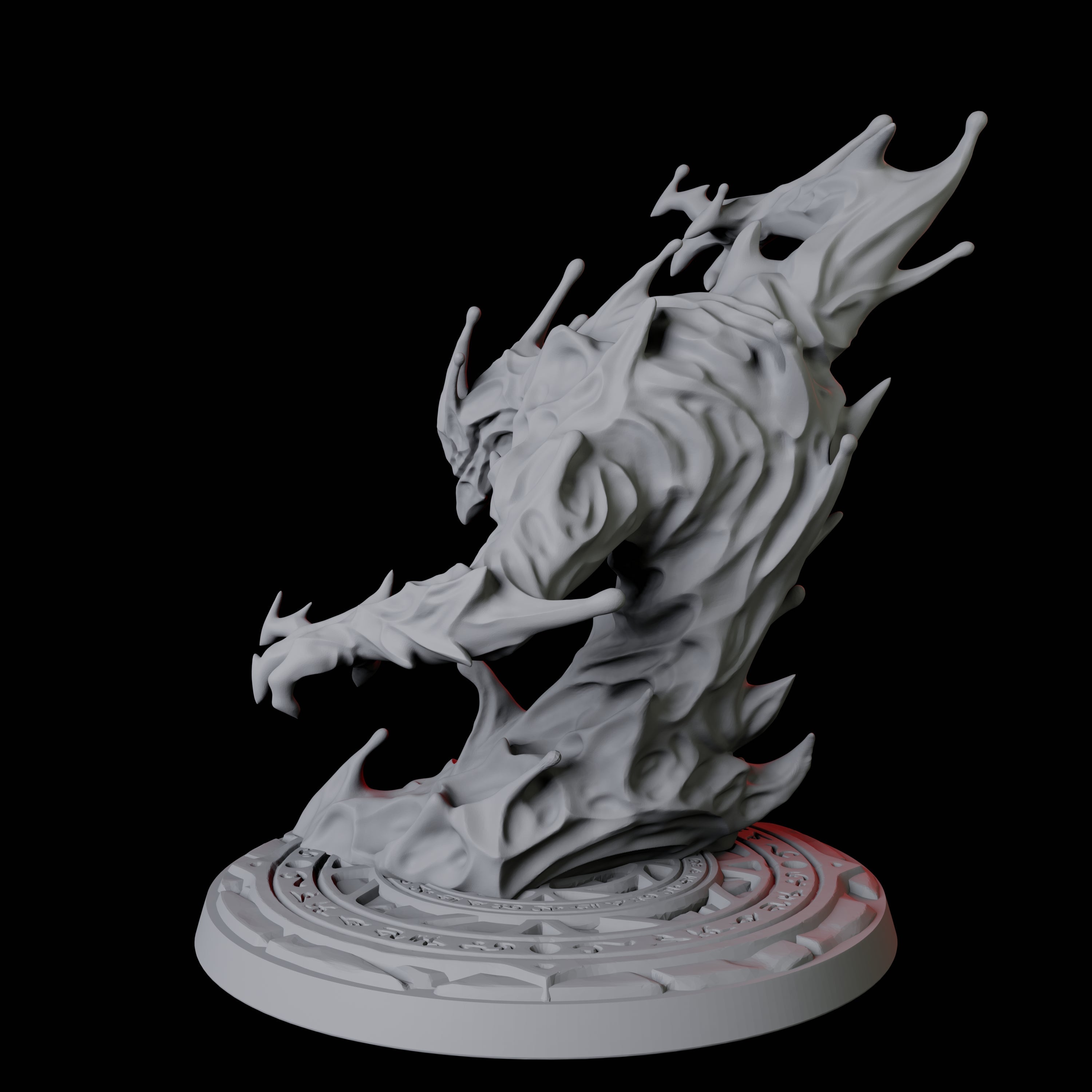 Crashing Water Elemental Miniature for Dungeons and Dragons, Pathfinder or other TTRPGs