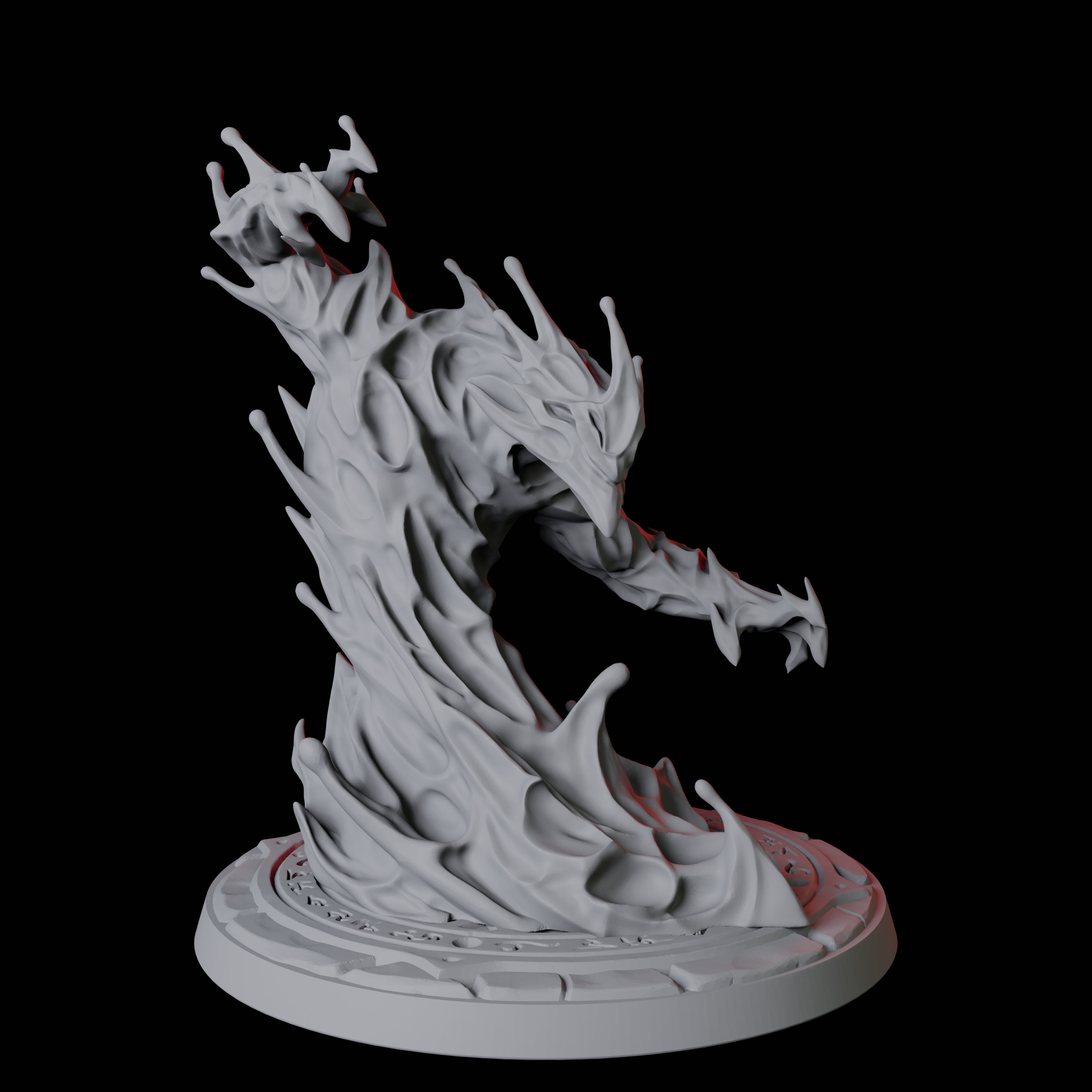 Crashing Water Elemental Miniature for Dungeons and Dragons, Pathfinder or other TTRPGs