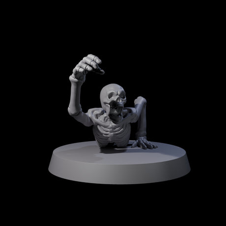 Crawling Skeleton A Miniature for Dungeons and Dragons, Pathfinder or other TTRPGs