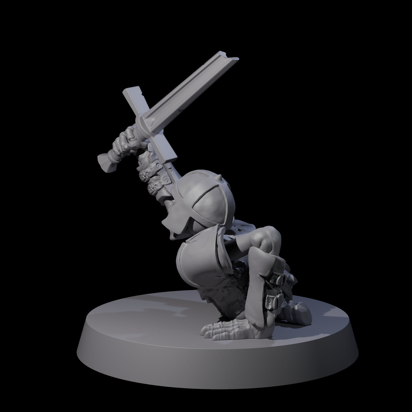 Crawling Skeleton B Miniature for Dungeons and Dragons, Pathfinder or other TTRPGs