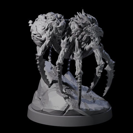 Crawling Zernivian Miniature for Dungeons and Dragons, Pathfinder or other TTRPGs