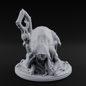 Crawling Hag Witch Miniature for Dungeons and Dragons, Pathfinder or other TTRPGs