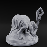 Crawling Hag Witch Miniature for Dungeons and Dragons, Pathfinder or other TTRPGs