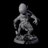 Crazed Forest Hag riding a Beast Miniature for Dungeons and Dragons, Pathfinder or other TTRPGs