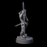 Crazed Githyanki Head Dealer Miniature for Dungeons and Dragons, Pathfinder or other TTRPGs