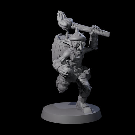 Crazed Goblin Alchemist A Miniature for Dungeons and Dragons, Pathfinder or other TTRPGs