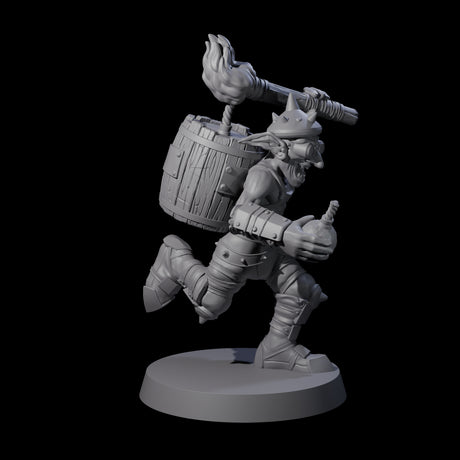 Crazed Goblin Alchemist A Miniature for Dungeons and Dragons, Pathfinder or other TTRPGs