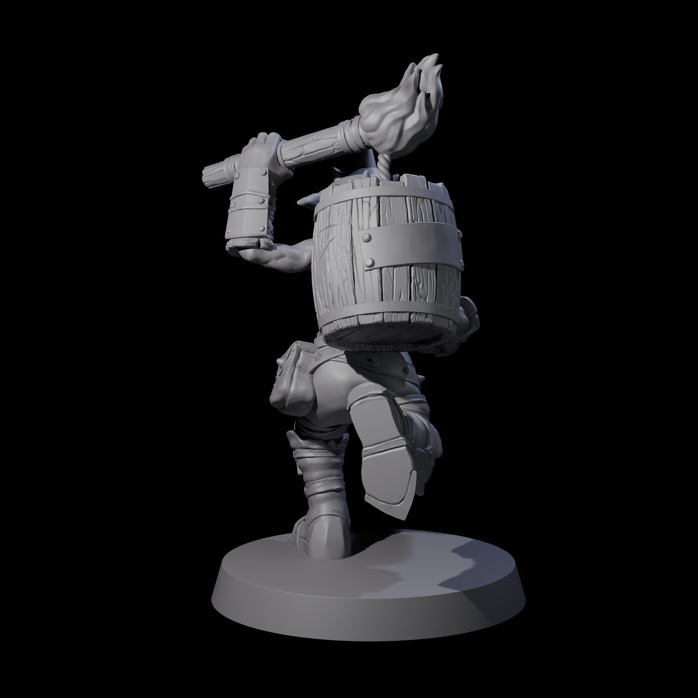 Crazed Goblin Alchemist A Miniature for Dungeons and Dragons, Pathfinder or other TTRPGs