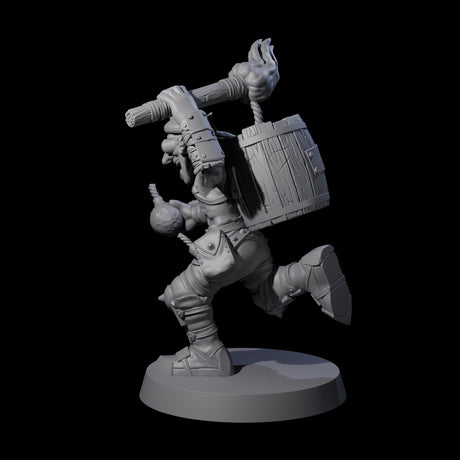 Crazed Goblin Alchemist A Miniature for Dungeons and Dragons, Pathfinder or other TTRPGs