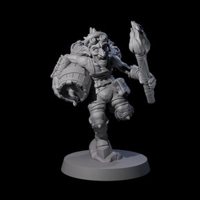 Crazed Goblin Alchemist B Miniature for Dungeons and Dragons, Pathfinder or other TTRPGs