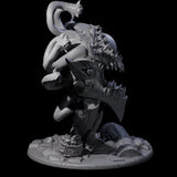 Crazy Beholder Miniature for Dungeons and Dragons, Pathfinder or other TTRPGs