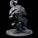 Crazy Beholder Miniature for Dungeons and Dragons, Pathfinder or other TTRPGs