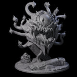 Crazy Beholder Miniature for Dungeons and Dragons, Pathfinder or other TTRPGs