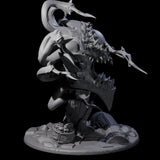 Crazy Beholder Miniature for Dungeons and Dragons, Pathfinder or other TTRPGs