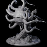 Crazy Beholder Miniature for Dungeons and Dragons, Pathfinder or other TTRPGs