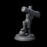 Crazy Goblin Cannoneer Miniature for Dungeons and Dragons, Pathfinder or other TTRPGs