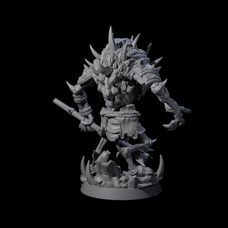Creaking Gnoll Witherling A Miniature for Dungeons and Dragons, Pathfinder or other TTRPGs