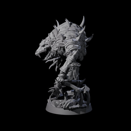 Creaking Gnoll Witherling A Miniature for Dungeons and Dragons, Pathfinder or other TTRPGs