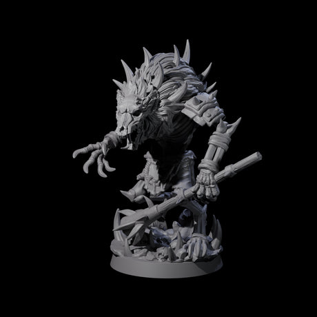 Creaking Gnoll Witherling A Miniature for Dungeons and Dragons, Pathfinder or other TTRPGs