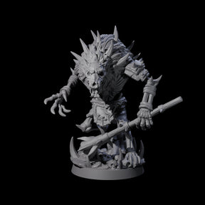 Creaking Gnoll Witherling A Miniature for Dungeons and Dragons, Pathfinder or other TTRPGs