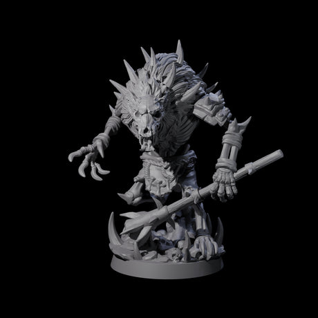 Creaking Gnoll Witherling A Miniature for Dungeons and Dragons, Pathfinder or other TTRPGs
