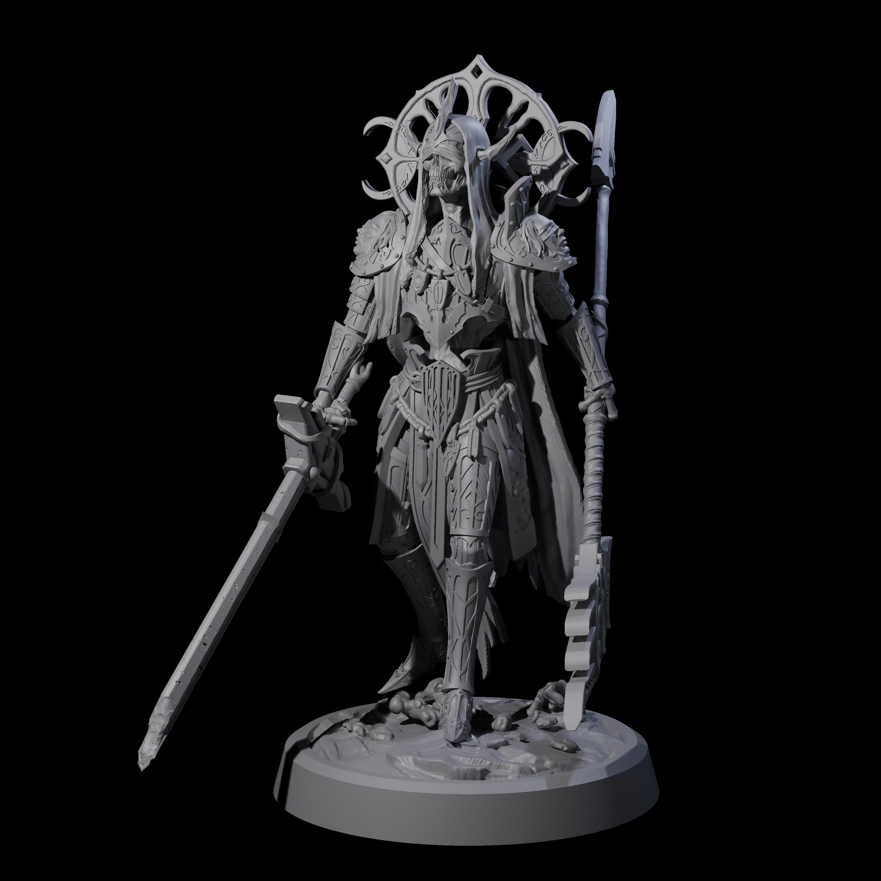 Creaking Tomb Lich B Miniature for Dungeons and Dragons, Pathfinder or other TTRPGs
