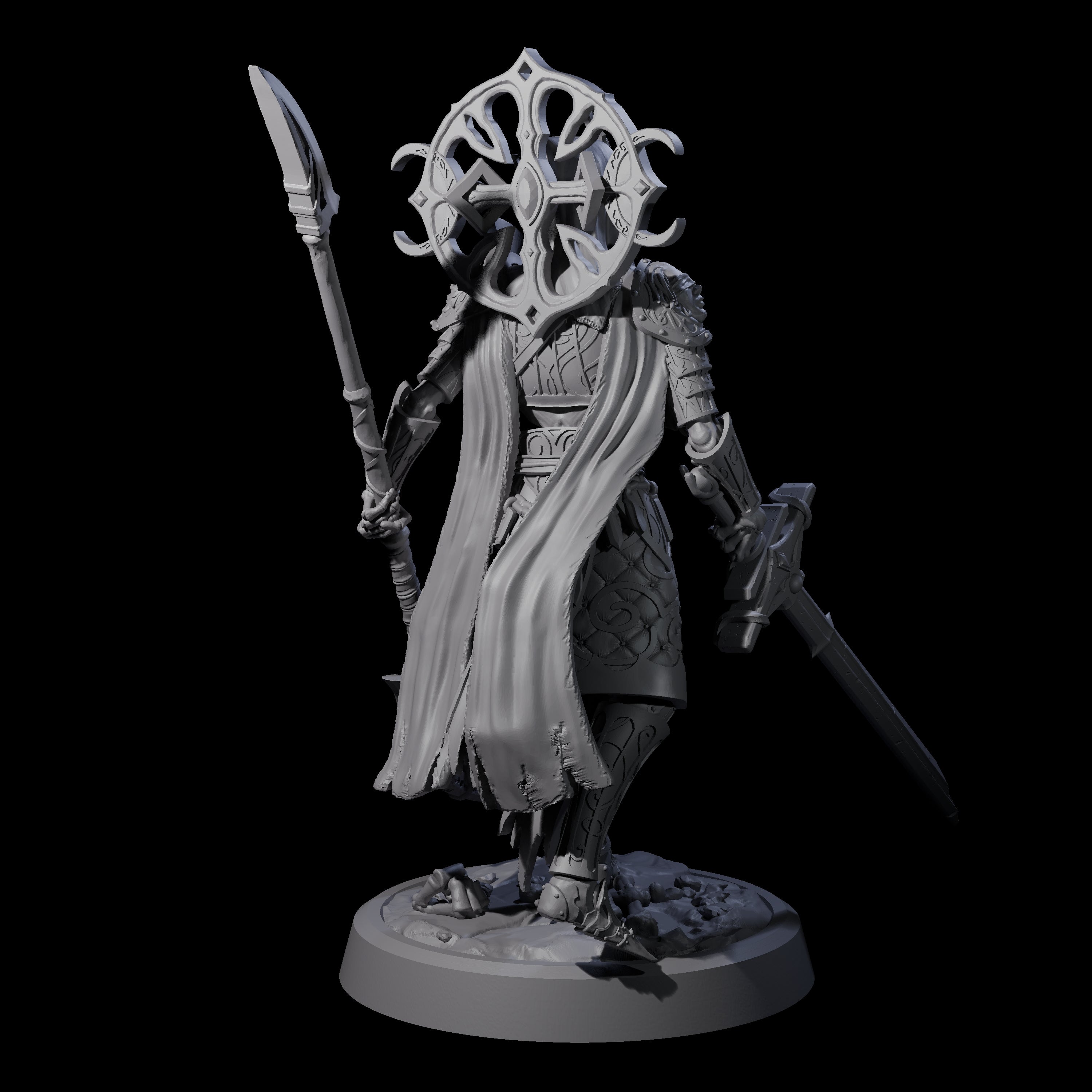 Creaking Tomb Lich B Miniature for Dungeons and Dragons, Pathfinder or other TTRPGs