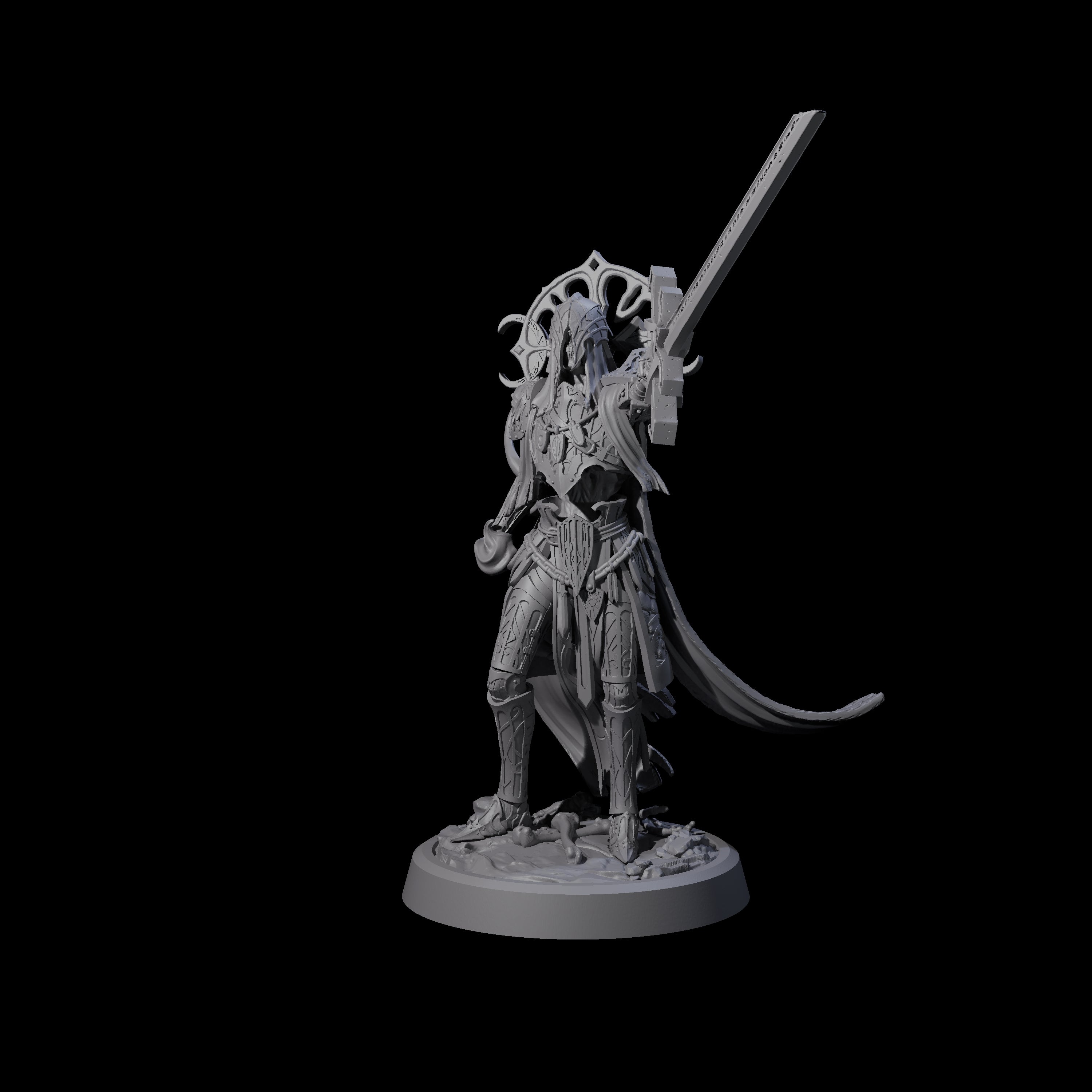 Creaking Tomb Lich D Miniature for Dungeons and Dragons, Pathfinder or other TTRPGs