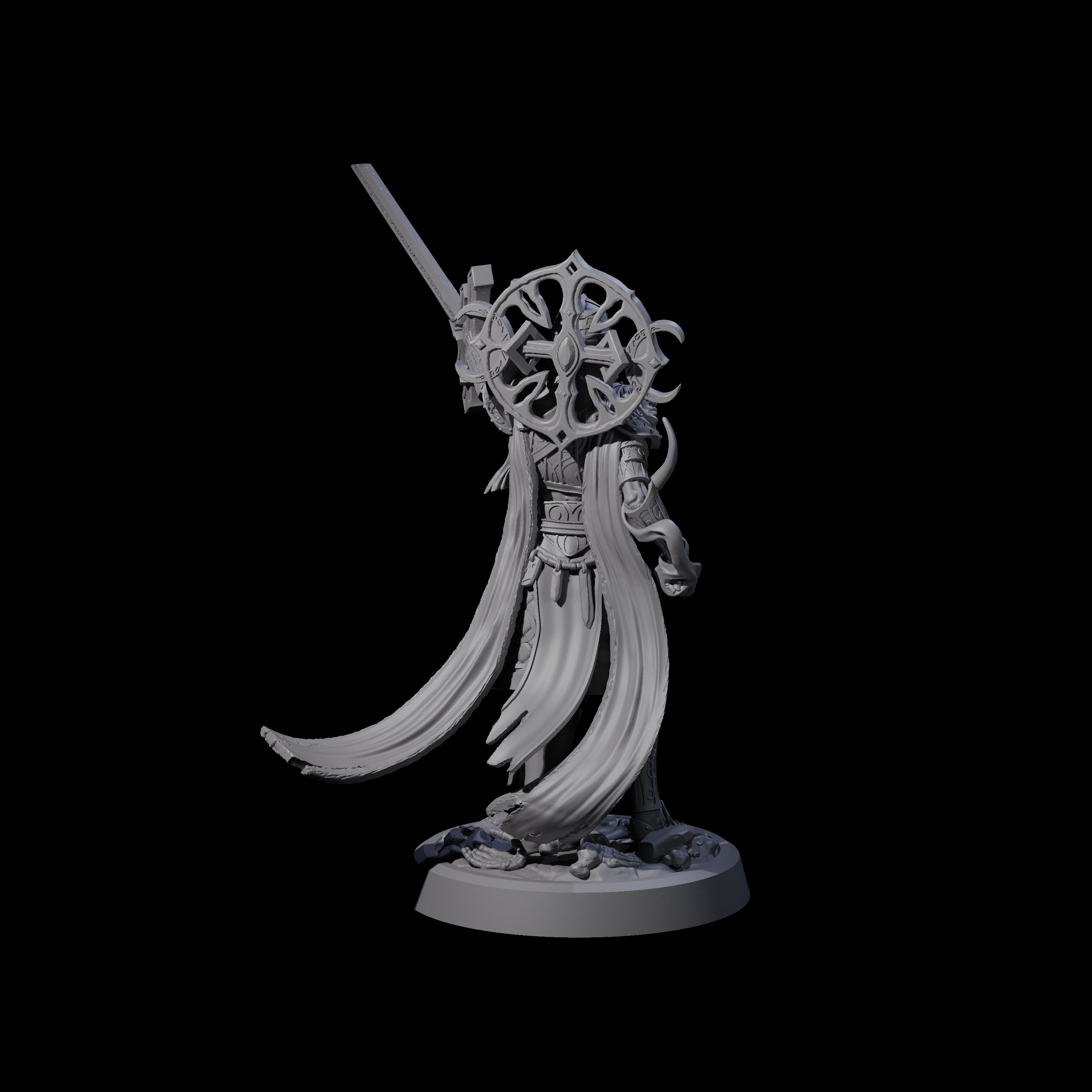 Creaking Tomb Lich D Miniature for Dungeons and Dragons, Pathfinder or other TTRPGs