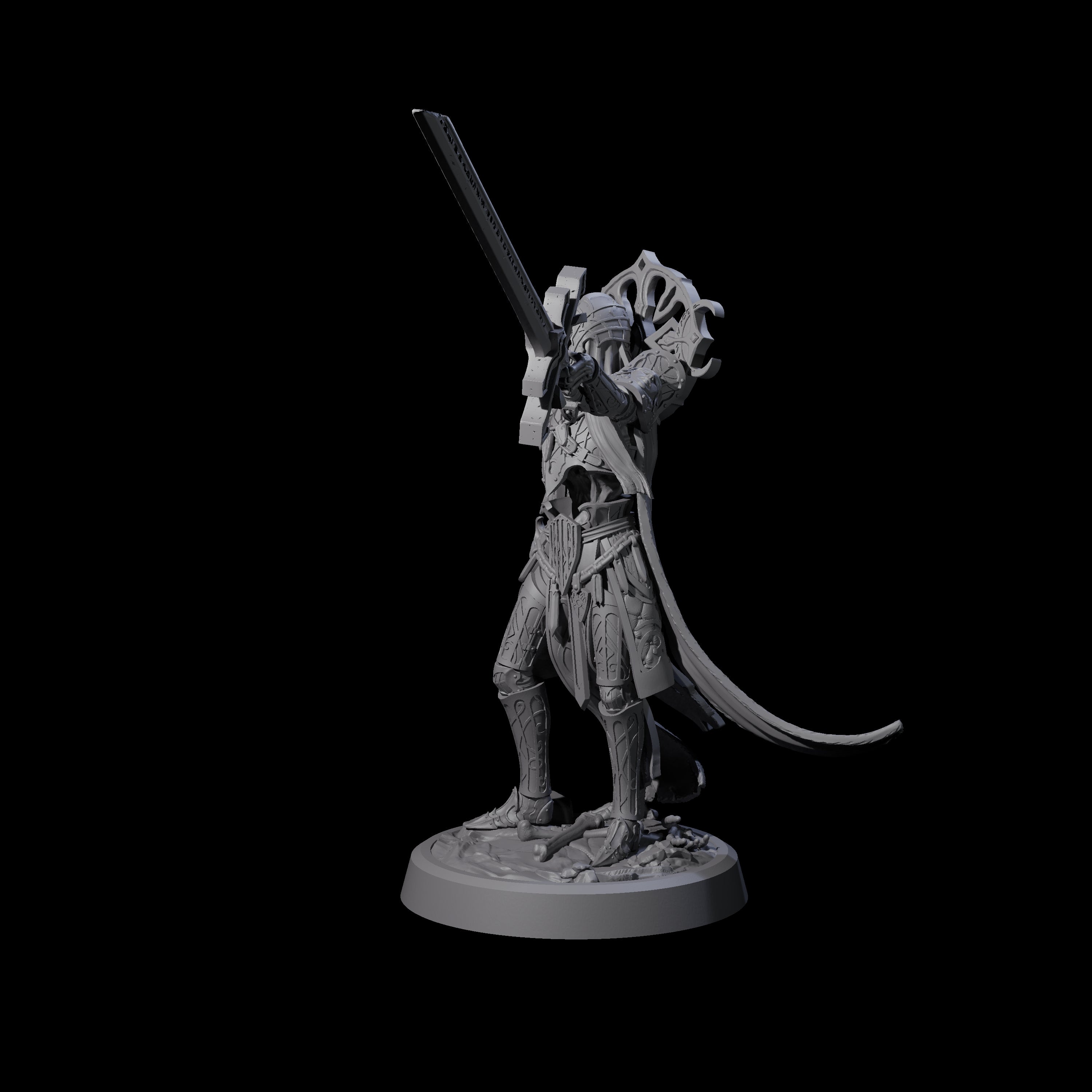 Creaking Tomb Lich D Miniature for Dungeons and Dragons, Pathfinder or other TTRPGs