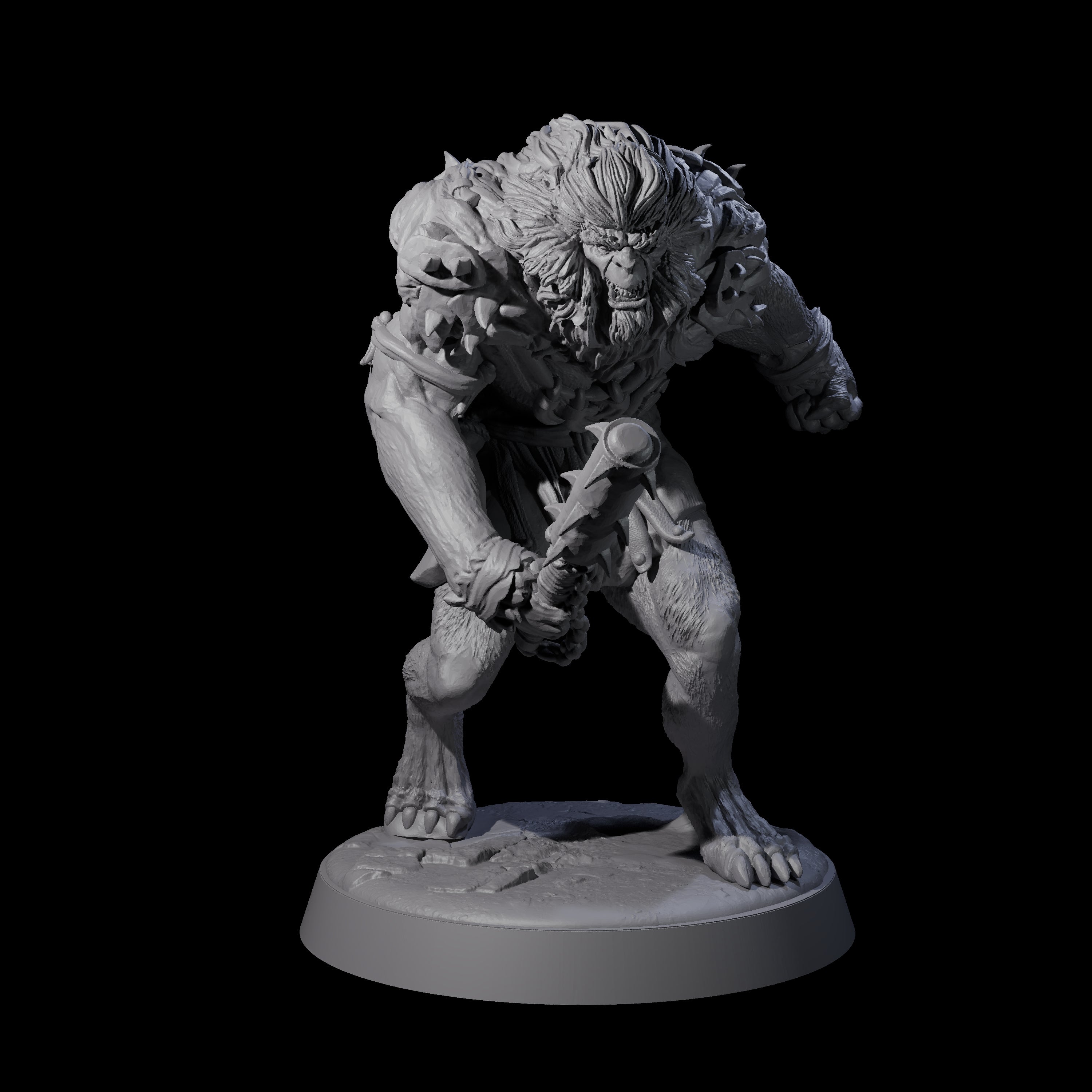 Creeping Bugbear Stalker A Miniature for Dungeons and Dragons, Pathfinder or other TTRPGs
