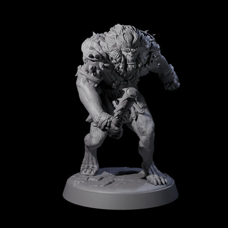 Creeping Bugbear Stalker A Miniature for Dungeons and Dragons, Pathfinder or other TTRPGs