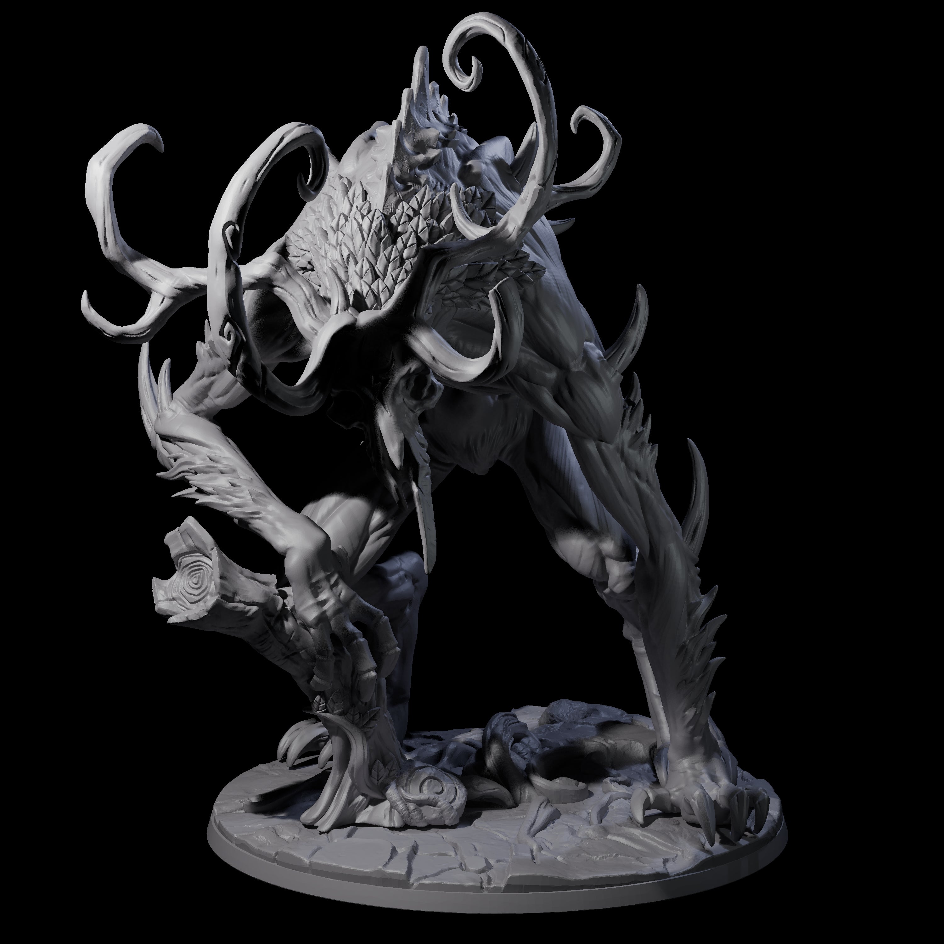 Creeping Forest Outsider Miniature for Dungeons and Dragons, Pathfinder or other TTRPGs