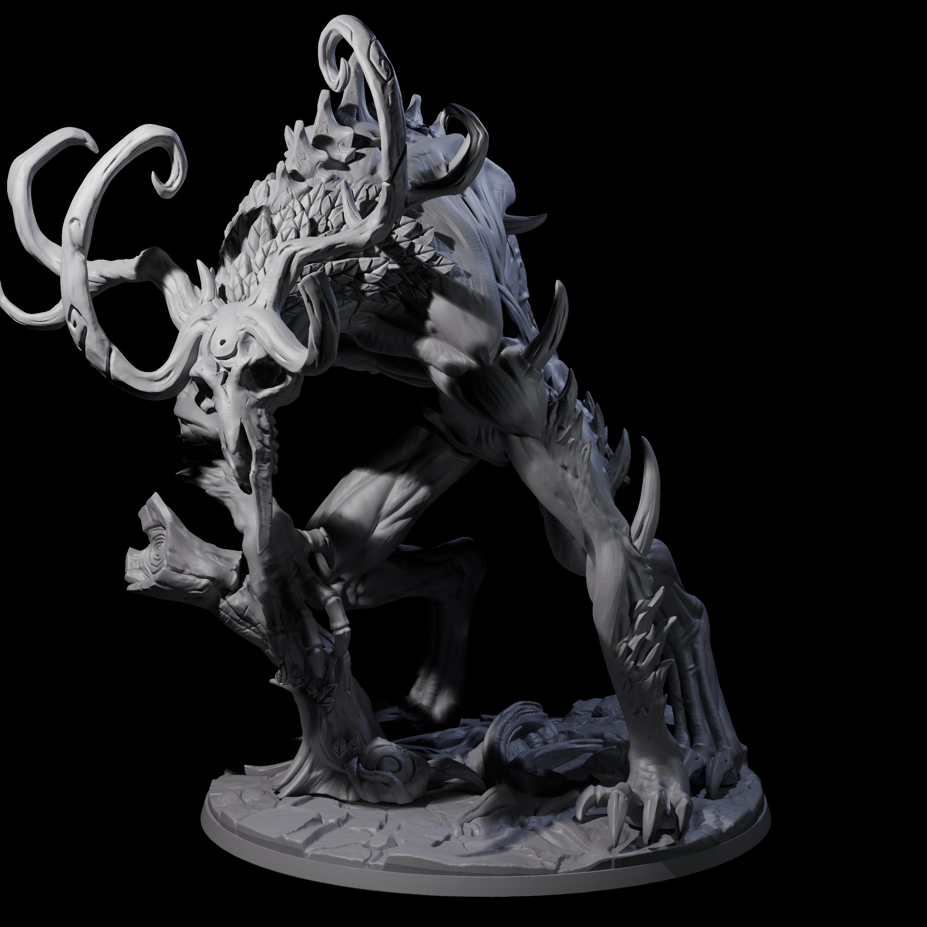 Creeping Forest Outsider Miniature for Dungeons and Dragons, Pathfinder or other TTRPGs