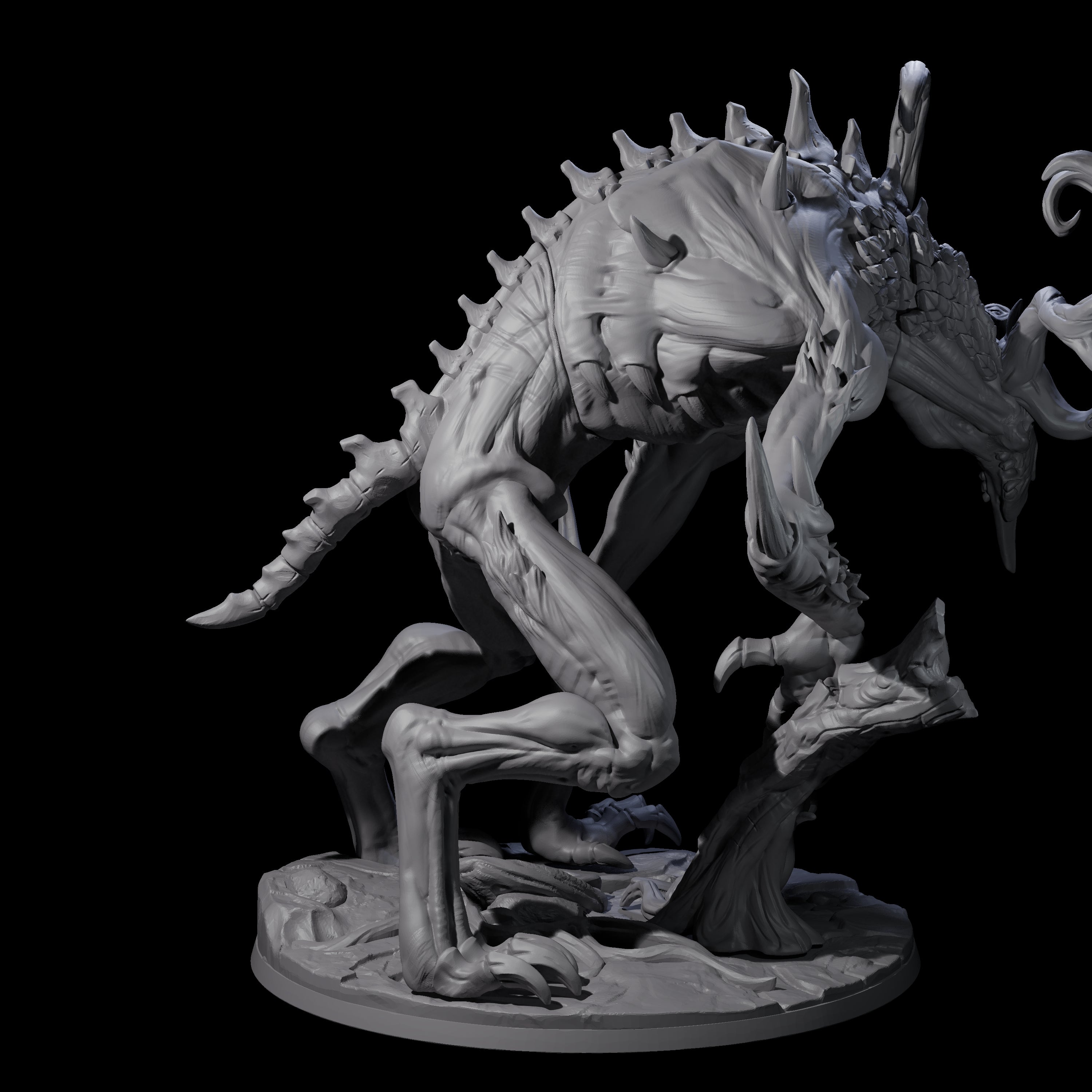 Creeping Forest Outsider Miniature for Dungeons and Dragons, Pathfinder or other TTRPGs