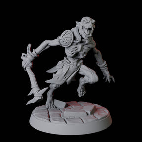 Creeping Ghoul B Miniature for Dungeons and Dragons, Pathfinder or other TTRPGs