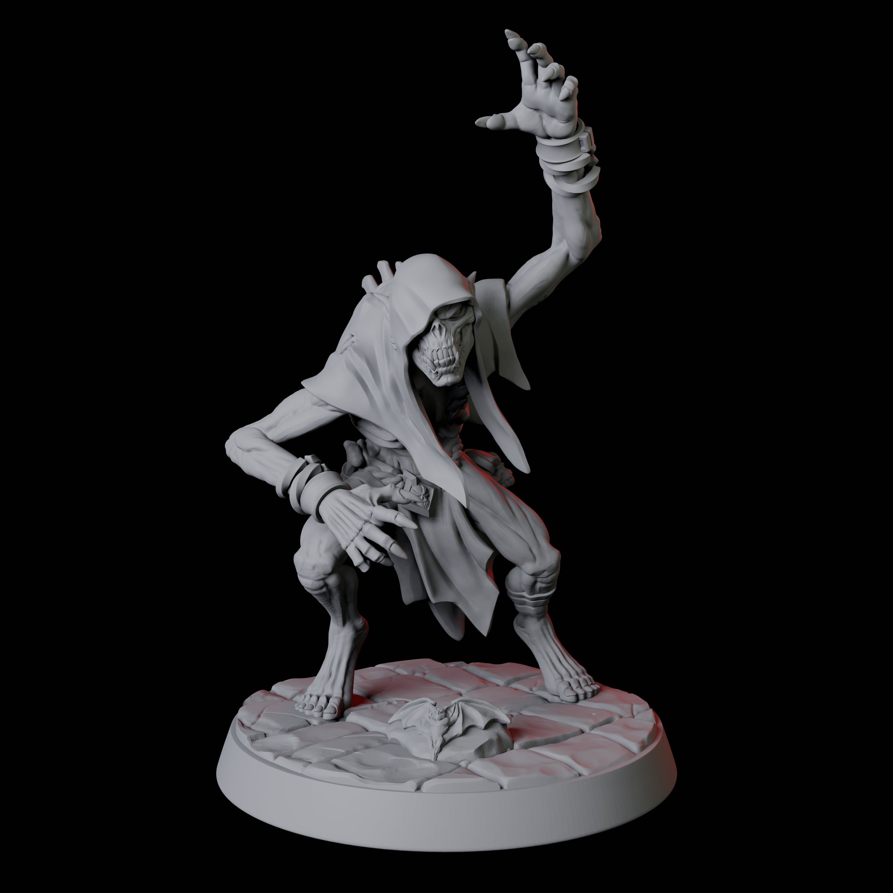 Creeping Ghoul D Miniature for Dungeons and Dragons, Pathfinder or other TTRPGs